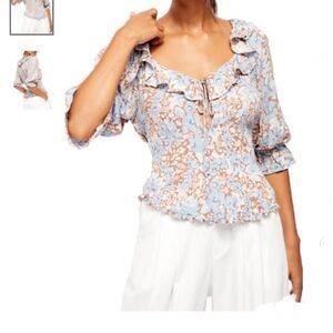- Free People Sweet Memories Blouse